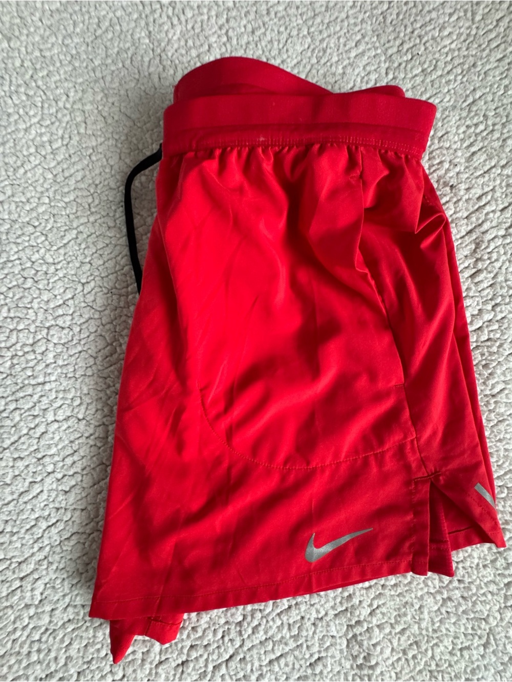 Nike Red Men's Performance Running Shorts